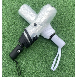 <span class=keywords><strong>Parapluie</strong></span> de pluie <span class=keywords><strong>transparent</strong></span> compact à 3 volets, coupe-vent, 8 baleines, ouverture automatique, avec logo personnalisé OEM, idéal pour les mariages et les cadeaux promotionnels, direct usine - Product Image 2