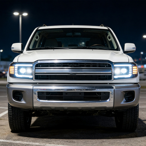 Faros Delanteros para TOYOTA <span class=keywords><strong>Land</strong></span> <span class=keywords><strong>Cruiser</strong></span> 2007-2023 LC71 76 78 <span class=keywords><strong>79</strong></span>, Conjunto de Faros con Efecto de Encendido Dinámico LED - Product Image 2