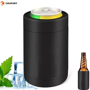 New Fashion 16OZ Beverage Bottle Can Holder Vacuum Insulated stainless steel Cooler ice buckets for beer