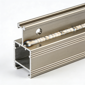 Profils structurels en aluminium soudés MIG TIG sur mesure, fabriqués au Vietnam, en 6061 et 6063, pour systèmes de vitrage commerciaux selon plans. - Product Image 3