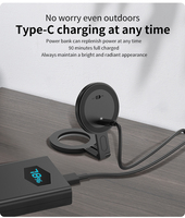 Mini Clip sur lumière USB Rechargeable anneau lumineux Led téléphone portable Selfie lumière de remplissage pour téléphone intelligent Tiktok Studio vidéo