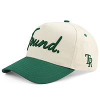 Casquettes de baseball unisexes HBA54 personnalisées en usine avec logo brodé en 3D, style sportif, pour activités de plein air, en coton structuré, à visière incurvée, 5 panneaux