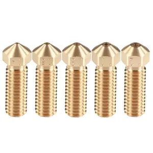 Mellow, 1 Uds., <span class=keywords><strong>boquilla</strong></span> de volcán de latón, <span class=keywords><strong>boquilla</strong></span> extrusora alargada de 0,4-1,2mm para impresora 3D, piezas de Hotend de volcán de filamento 1,75 - Product Image 2
