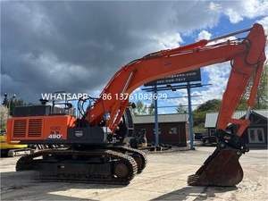 Vente à prix ultra bas d'une excavatrice Hitachi ZX490 d'origine, excavatrice sur chenilles hydraulique d'occasion - Product Image 2