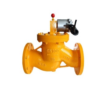 Válvula Solenoide de Cierre de Gas ZCRB-16, Brida de 4 Pulgadas, Acero al Carbono, Temperatura Normal, Uso General - Product Image 1