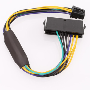 ATX 24P to 8P Power Supply Adapter 24Pin to 8Pin Converter Cable for Optiplex 3020 7020 9020 <b>Motherboard</b> - Product Image 1