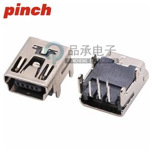 Connecteur femelle Mini USB Type B 5P, montage en surface, prise verticale, interface de charge, accessoire - Product Image 3