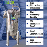 Filtre multi-sacs résistant à la corrosion en acier inoxydable 304/316 pour une purification sûre dans l'industrie de la brasserie