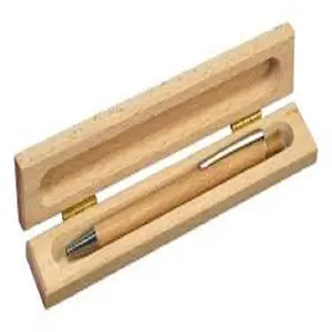 Pluma Vintage Natural hecha a mano para negocios, conjunto de bolígrafos de caligrafía con logo grabado, pluma estilográfica de madera rosa