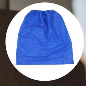 Disposable Spa Body Wrap Nonwoven PP Soft Blue Single Use <b>Cape</b> for Hot Springs Resorts - Product Image 5