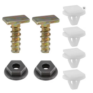 Juego de tornillos y clips para el embellecedor de la araña de la rueda automotriz Winning Path Point M5, 10 unidades de cada tipo, para Vauxhall Corsa - Product Image 4