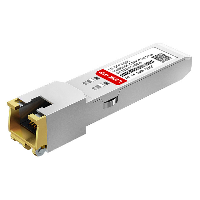 ipolex 10G SFP+ RJ45 Copper Transceiver, 10GBase-T RJ-45 SFP+ Module, Compatible for HPP, HP Aruba (CAT6a/CAT7, 30m)