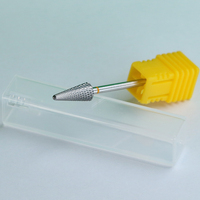 2.35mm Big Cone Bit Forets à ongles en carbure Bandes de ponçage pour perceuse à ongles électrique M Medium
