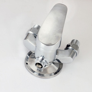 Triangle Shower Faucet 20mm Single Handle Brass Valve <b>Hot</b> <b>Cold</b> Mixing For Bath Shower - Product Image 1