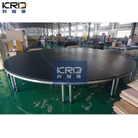Plataforma de escenario de vidrio de aleación de aluminio para exteriores de alta calidad 2023 para eventos, conciertos, exposiciones y pantallas de armazón