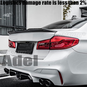 สปอยเลอร์หลังคาร์บอนไฟเบอร์ทรงโปรสำหรับ BMW F10 F11 F18 ซีรีส์ 5 M5 ปี 2011-2017 ปีกหลังสปอยเลอร์ลิปแต่งรถยนต์ - Product Image 2