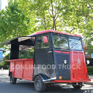 Chariot de Nourriture Mobile Van Chariot de Crème Glacée <span class=keywords><strong>Camion</strong></span> de Nourriture USA Citroën Chariot de Fraises avec de la Crème - Product Image 3