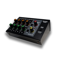 Mini-mixeur audio 8 canaux pour microphones, amplificateur de son pour karaoké et petits instruments