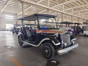 รถบัสชมวิวโบราณ 8 ที่นั่ง แบบคลาสสิก ไฟฟ้า คุณภาพเยี่ยม ผลิตตามสั่ง ขายส่งจากโรงงานโดยตรง - Product Image 6