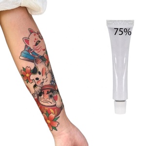 ครีมเจลบำรุงก่อนสักคุณภาพสูง 10 มล. สำหรับสักถาวร บริเวณร่างกาย คิ้ว ปาก สีขาว - Product Image 3