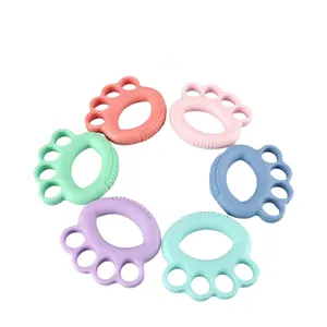 High quality Multiple grip strength options Dividing fingers Exercising hand strength TPR Material hand Grip ring