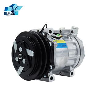 Compresor de Aire Acondicionado 12V 2PK JD Nuevo, Bomba de Compresor 7H15D para Camión Excavadora 7H15 709 - Product Image 2