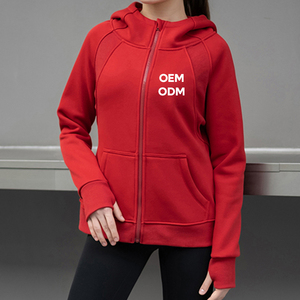 Chaqueta para correr de secado rápido que absorbe la humedad con cremallera completa para entrenamiento de senderismo y ropa de mujer para todas las estaciones - Product Image 4