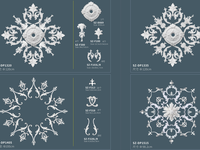Nouvelle Arrivée - Rosette de Plafond en PU à Relief Artificiel, Style Moderne, Personnalisation OEM pour la Décoration Intérieure
