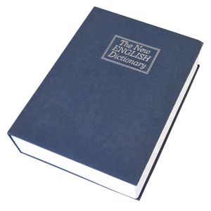 Caja Fuerte de Seguridad para <span class=keywords><strong>el</strong></span> Hogar, Hotel u Oficina, con Cerradura de Llave, Caja de Metal para Guardar Objetos de Valor, Caja Fuerte Oculta con Forma de <span class=keywords><strong>Libro</strong></span>, <span class=keywords><strong>Precio</strong></span> Económico - Product Image 2