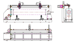 Soldadora <span class=keywords><strong>de</strong></span> cilindro cilíndrico <span class=keywords><strong>de</strong></span> larga duración, circunferencia longitudinal <span class=keywords><strong>de</strong></span> doble disparo para tanques pequeños <span class=keywords><strong>de</strong></span> GLP - Product Image 6