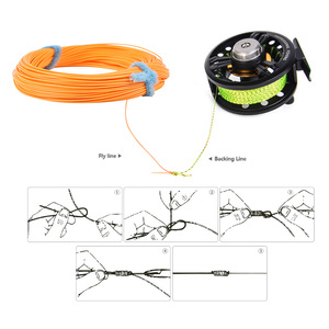 Ligne de pêche à la mouche flottante en nylon de 30 m, WF 4/5/6/7/8 pour la pêche en rivière, en lac (WF-6F) - Product Image 5