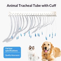 Tube endotrachéal vétérinaire d'urgence pour animaux de compagnie, avec manchon, pour anesthésie et intubation trachéale en milieu hospitalier pour petits animaux