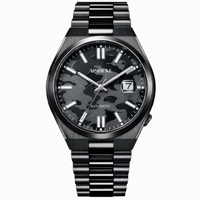 Montre mécanique automatique analogique pour homme OEM personnalisée Suyosa, boîtier et bracelet en acier inoxydable, fermoir caché, classique et élégante