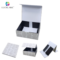 Boîtes pliables magnétiques en carton personnalisables de luxe, fabriquées à la main, emballées à plat, pour cadeaux