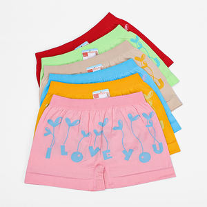 UOKIN肌にやさしいシームレスポリエステルティーン女の子用ボクサー下着ショーツ10-14歳ティーン - Product Image 1