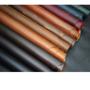 Cuir véritable vintage Crazy Horse, cuir de vachette pleine fleur, cuir tanné à l'huile, 2,0 mm, 20-25 pieds carrés - Product Image 5