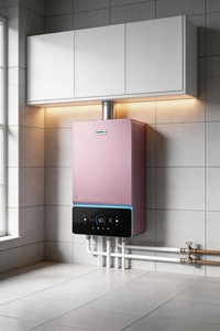 Chaudière à <span class=keywords><strong>gaz</strong></span> à <span class=keywords><strong>condensation</strong></span> intelligente avec programmation, chauffage et eau chaude prédéfinis, confort constant aux heures programmées 24KW - Product Image 6