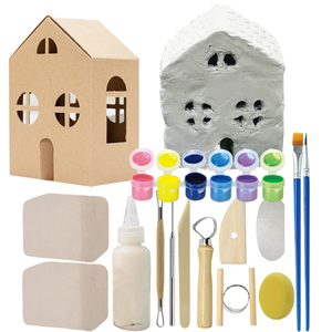 Nouveau design 2026 – Jouets éducatifs écologiques en argile auto-durcissante 3D à faire soi-même pour enfants, avec moule en papier pour maison - Product Image 3