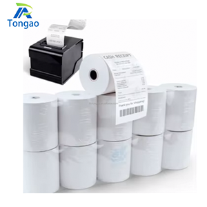 Fabricante de China suministro OEM tamaño personalizado POS térmico hasta rollos de papel 80*80mm 57*40mm Papel de recibo térmico - Product Image 6