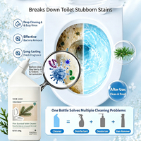 Nettoyant puissant pour cuvettes de toilettes, liquide bleu avec javel, détergent pour salle de bain, pour le nettoyage des toilettes