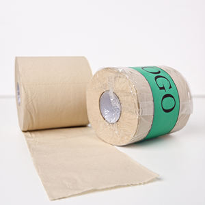 Échantillon gratuit, vente en gros, OEM, rouleaux de papier toilette en pulpe de bambou ultra-doux - Product Image 6