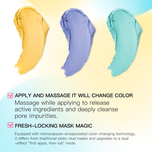 มาส์กโคลนไนอะซินาไมด์ เซราไมด์ สำหรับผิวหน้า 80 กรัม ทำความสะอาดล้ำลึก บำรุงผิวชุ่มชื้น ปรับสีผิวให้กระจ่างใส - Product Image 4