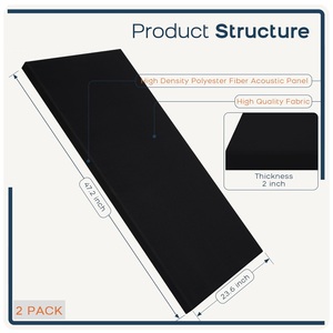 Auslet Khung vải có thể tháo rời bọc âm thanh cách âm bảng tường phân vùng âm thanh văn phòng - Product Image 2