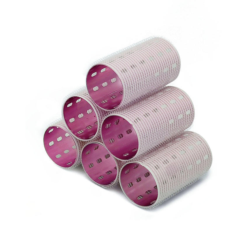 White nylon belt + Rose thick aluminum core