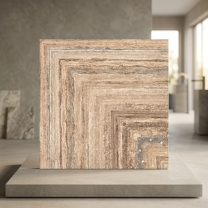 Carreaux de sol en céramique numérique blancs 30x30 cm, finition mate antidérapante, design hexagonal pour salle de bain et cuisine - Product Image 2