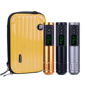 Máquina de Tatuaje Eléctrica Profesional, Pistola de Tatuaje Rotativa de Acero Inoxidable con Agujas de Cartucho Desechables - Product Image 3