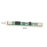 Module de protection de charge pour batterie lithium 37V 30x3.7mm pour batteries 18650, capacité de soudage par points, protection contre les surintensités 3A