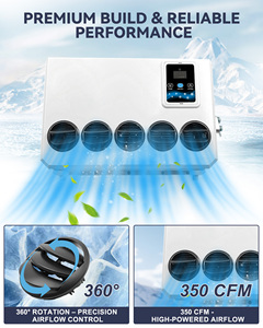 24v Mini Split 12V Air Conditioner Semi Truck <b>AC</b> Cooling Low Noise Apu for Sleeper EAC1009 Truck Apu Parking <b>Cooler</b> EAC1009 EAC1 - Product Image 4