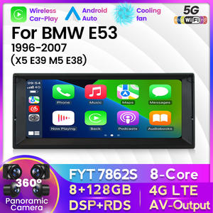 شاشة Mekede 8-Core 8 + igb IPS شاشة مشغل فيديو مركبة محمولة على BMW E53 من نوع X5 E39 M5 E38 - Product Image 2