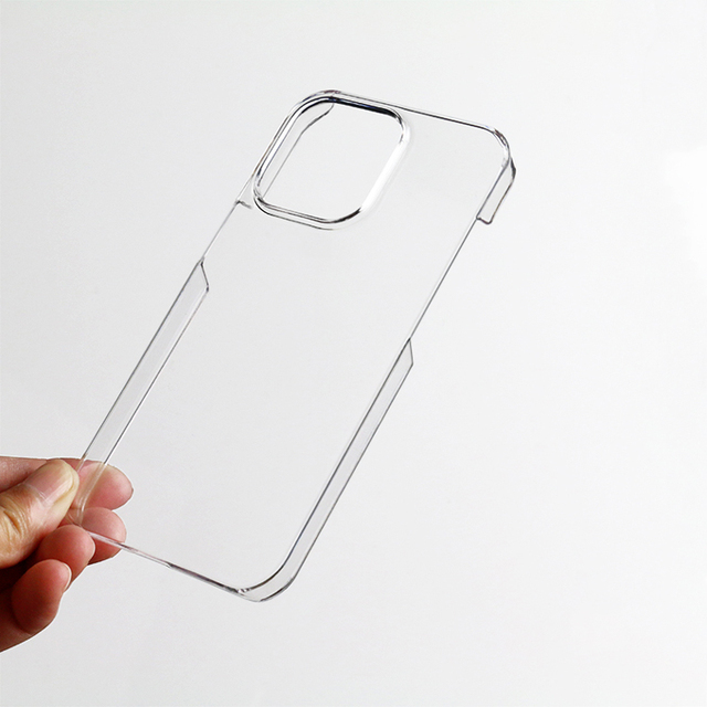 1.2mm Transparent Scratch-resistant PC Feel Paint Cover Phone case for iPhone 13 Pro 14 Plus 12 Mini 11 Pro Max 6 7 8 Plus